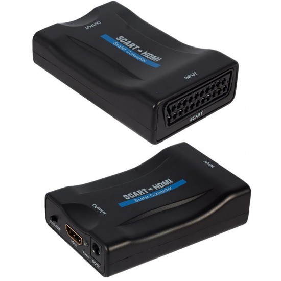 POWERMASTER PM-18588 SCART TO HDMI ÇEVİRİCİ ADAPTÖR 1080P-720P