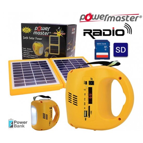 POWERMASTER SOLAR PANEL (RADYOLU ÇİFT PANELLİ)