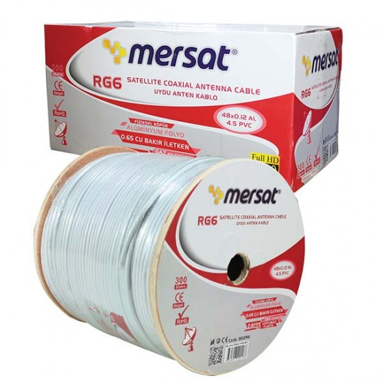 RG59 FA MİNİ MERSAT ANTEN KABLO (300 METRE)