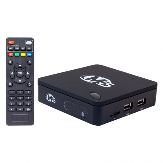 RİOSAT M5 2GB RAM 16GB FLASH 64 BIT QUAD-CORE S905X 4K ANDROID TV BOX