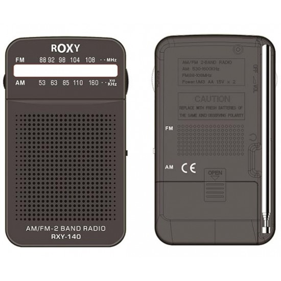 ROXY RXY-140FM CEP TİPİ MİNİ ANALOG RADYO