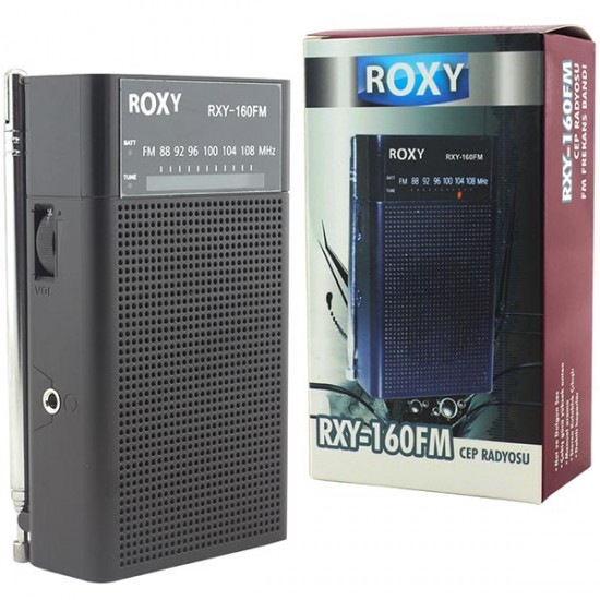ROXY RXY-160FM CEP TİPİ MİNİ RADYO