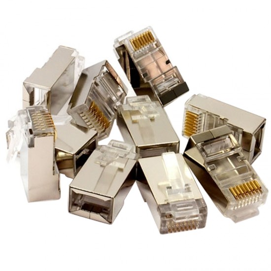 S-LINK SL-M66 RJ45 CAT6 METAL JACK KONNEKTÖR 8P/8C 100LÜ PAKET