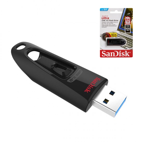 SANDISK ULTRA 64 GB USB 3.0 FLASH DİSK