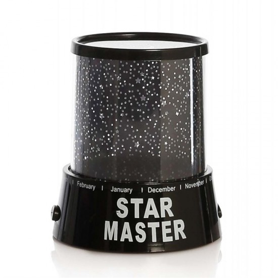 STARMASTER KLC-01 3 X KALEM PİLLİ + 5 VOLT YILDIZ YANSITMALI GECE LAMBASI 012-1351