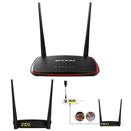 TENDA AP4 300 MBPS 2X5DBI ANTEN POE DESTEKLİ ACCESS POINT-REPEATER