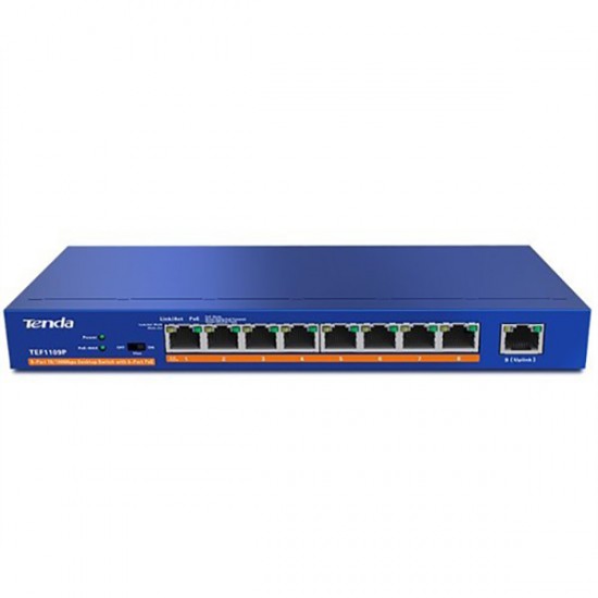 TENDA TEF1109P 9 PORT 10/100 8 PORT POE SWITCH