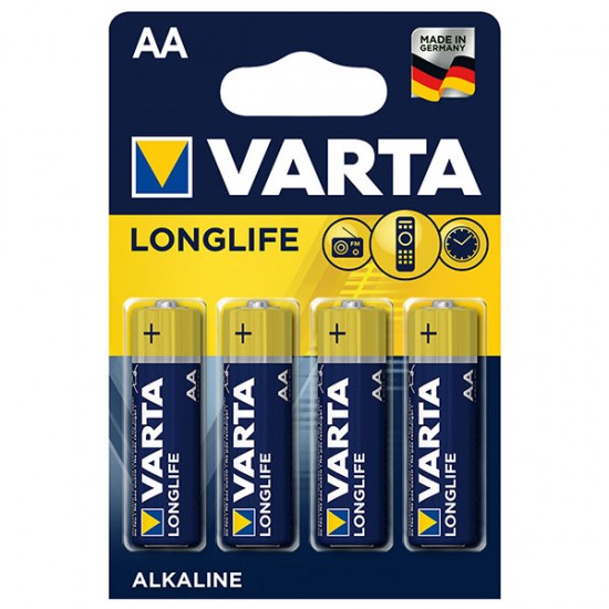 VARTA LONGLIFE POWER ALKALİN AA KALEM PİL 4LÜ PAKET FİYAT