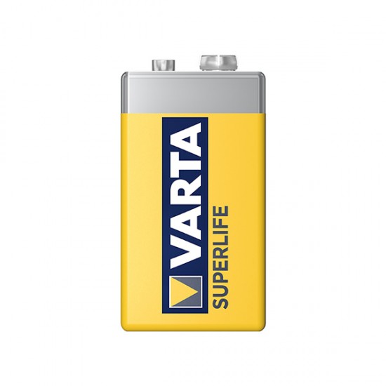 VARTA SUPERLIFE ÇİNKO 9 VOLT PİL 12Lİ PAKET FİYAT