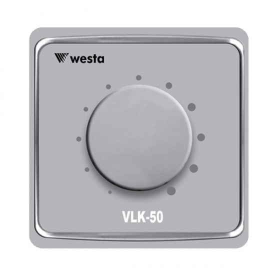 WESTA VLK-50 50 W-10 KADEMELİ-TRAFOLU 24 V RÖLELİ VOLÜM KONTROL(DİMER)