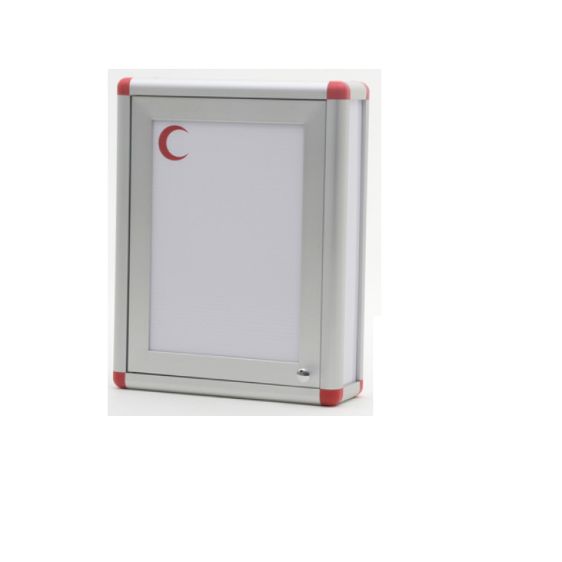 Tek Kapılı Kırmızı Köşeli Ecza Dolabi fiyat teklifi al