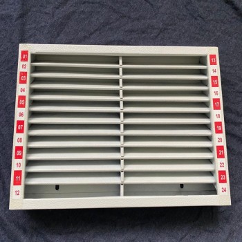 Masa Tipi 24 Kartlık Metal Dolap 