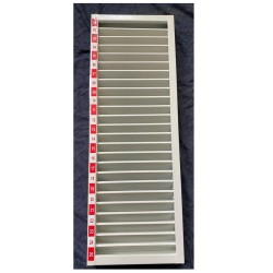 Masa/Duvar Tipi 25 Kartlık Metal Dolap 