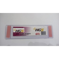 Hgs Kart Kabı Etiket Koruma Kabı 