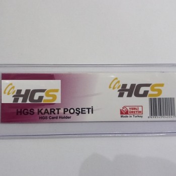 Hgs Kart Kabı Etiket Koruma Kabı 