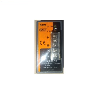 ısıso IMR-50-12 - 50W 12VDC 4.2A Ray Montajlı Kapalı Tip Mini Güç Kaynağı