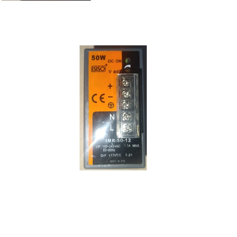 ısıso IMR-50-12 - 50W 12VDC 4.2A Ray Montajlı Kapalı Tip Mini Güç Kaynağı fiyat teklifi al