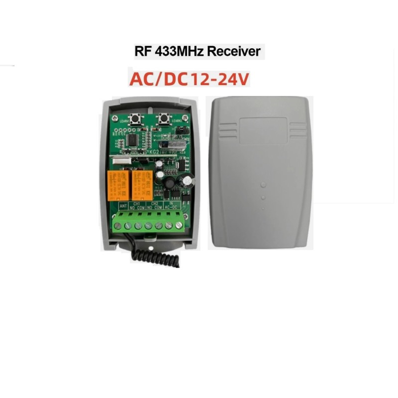 2 kanal garaj kapı acma rf uzaktan kumanda alıcı modul fiyat teklifi al