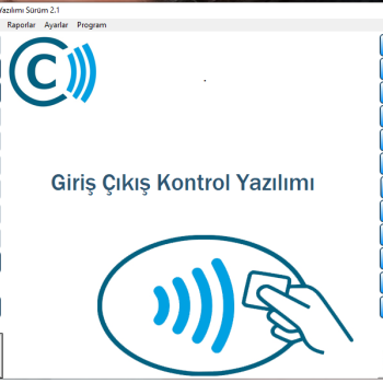 Camuratech Giriş Çıkış Takip Yazılımı 