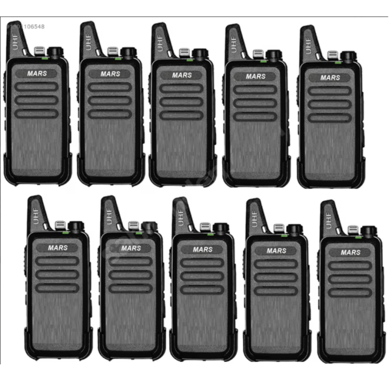 10 adet Telsiz Cafe Restaurant İnşaat Telsiz Paketi fiyat teklifi al