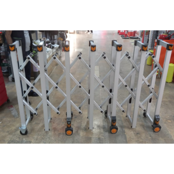 2 Metre Alüminyum Akordiyon Bariyer sistemi
