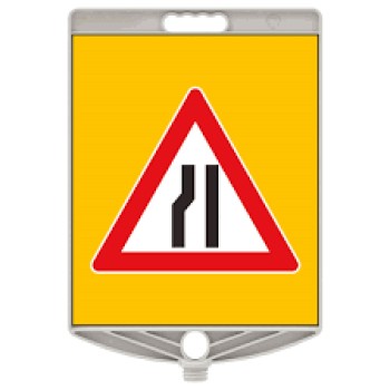 Di̇kdortgen Levha Soldan Daralan Yol 