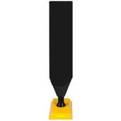 Kısa Tabanlı Esnek Refüj Başı Tabelası 