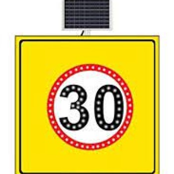 Hiz Li̇mi̇ti̇ 30 Km/H Sari Zemi̇n 1000X1000 Mm 