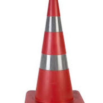 110 Cm Şi̇şi̇rme Trafi̇k Koni̇si̇ (Çi̇ft Reflekti̇fli̇) 