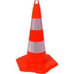 90 Cm Kirilmaz Trafi̇k Koni̇si̇ (Çi̇ft Reflekti̇fli̇ ) 