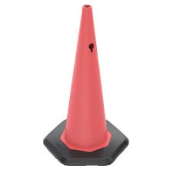 75 Cm Şi̇şi̇rme Trafi̇k Koni̇si̇ (Reflekti̇fsi̇z) 