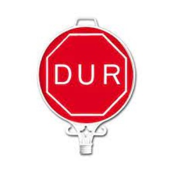 Dur Uyari Levhasi Tek Yön 