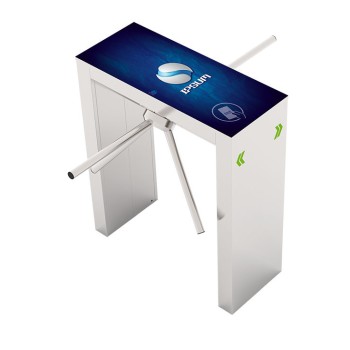 Crb 220D - Cam Kapaklı Çift Ayaklı Double Turnike 