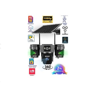 ONQAM 4G KAMERA 3 Lens 3MP ON6-4G VEESKY