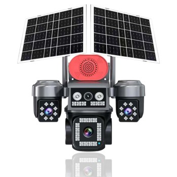4G & E-SIM desteği 4 adet kamera çift solar kamera.