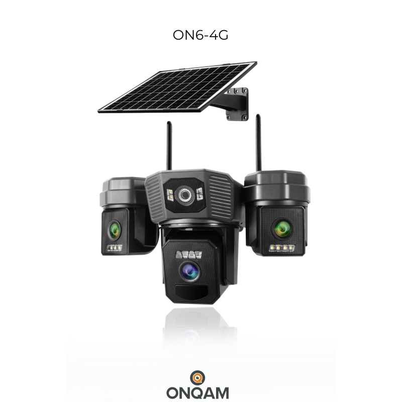 Venas 3 Kameralı Sim Kartlı Gece Görüşlü Solar Güvenlik Kamerası