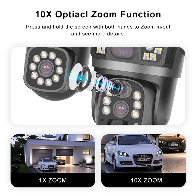 4G 3 adet safir mercek, 10x dijital zoom, 1 hareketli motorize, 2 adet manuel kamera fiyat teklifi al