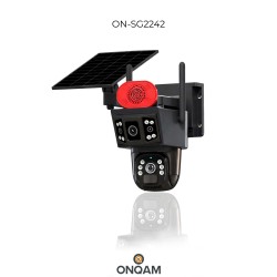 4G bataryalı ve Solar (Güneş) Panelli Full HD güvenlik kamerası.