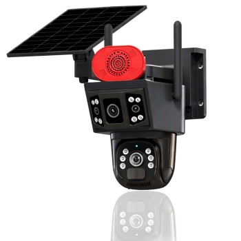 4G bataryalı ve Solar (Güneş) Panelli Full HD güvenlik kamerası.