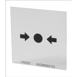 Siemens FDMG291 Yedek Buton Camı Siemens FDMG291Siemens FDMG291 Yedek Buton Camı Siemens FDMG291 FDMH291-x manuel yangın butonu muhafazaları için yedek cam