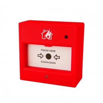 Eleks Yangın İhbar Butonu 220 Volt 