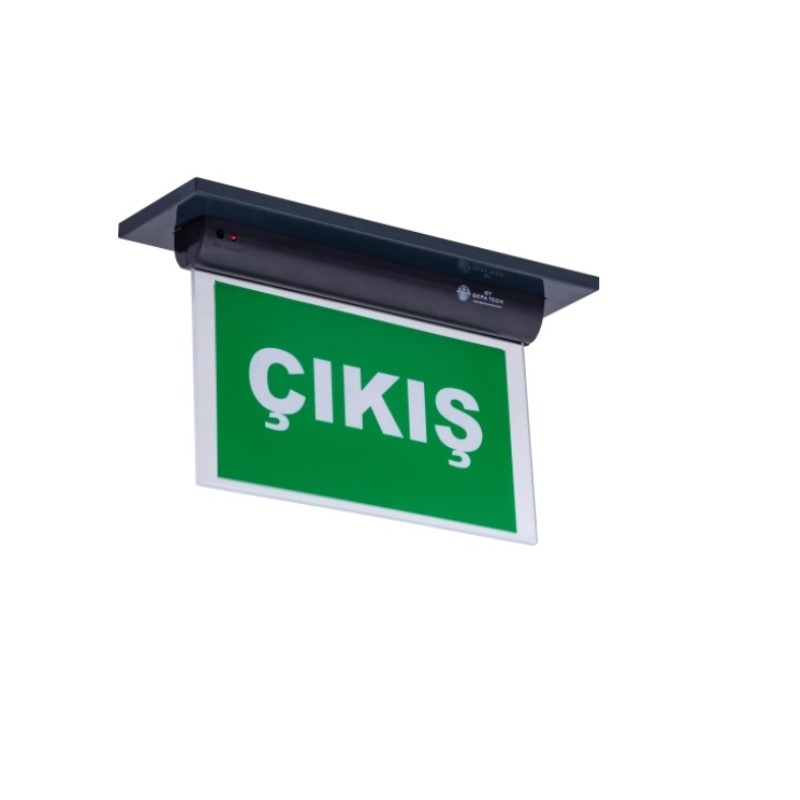 Tavana montajlanabilir Acil Çıkış Yönlendirme Armatürü fiyat teklifi al