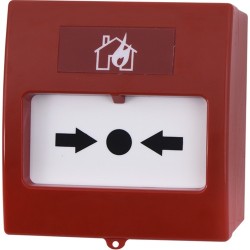 Tekni̇m Tfb-3165 Konv. Yangin Alarm Butonu, Tekrar Kurulabi̇li̇r, En-54 