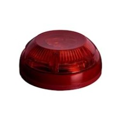 Tekni̇m Tfs-3192R Konvansi̇yonel Flaşörlü Yangin Alarm Si̇reni̇. Kirmizi (En-54 Serti̇fi̇kali) 