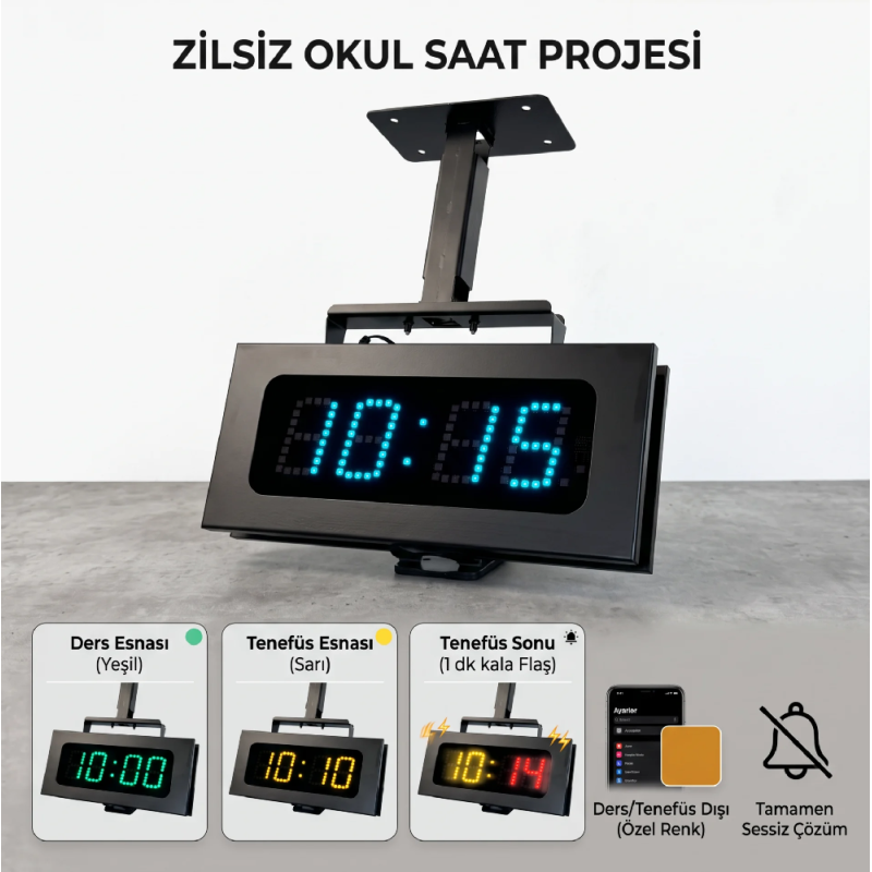 Okul Saati fiyat teklifi al Perpa fiyatı