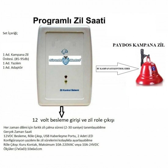 Fabrika Zil çaldırma saati