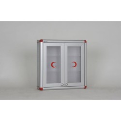 Alüminyum Ecza Dolabı 3 Bölümlü 