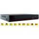 Ezcool EZ-6216AHD 16 Kanal 6 Ses 2 HDD 1080P Destekli Ahd Dvr Kayıt Cihazı