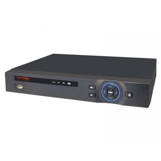 Fujitron FRD C4101H, 4 Kanal, 1U, 1xSata, (HDCVI+Analog+IP), HD CVI Kayıt Cihazı