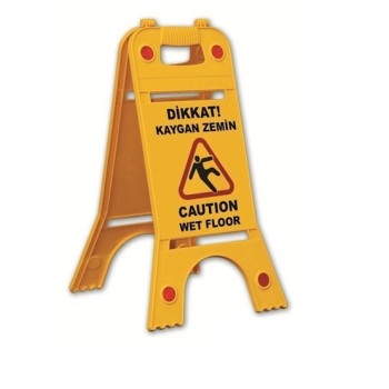 Kaygan Zemin Uyari Levhasi 